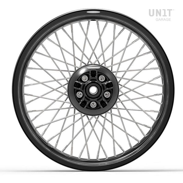 Unit Garage 3128 Pair of spoked wheels Triumph T120 48M6 (2016 until now)
