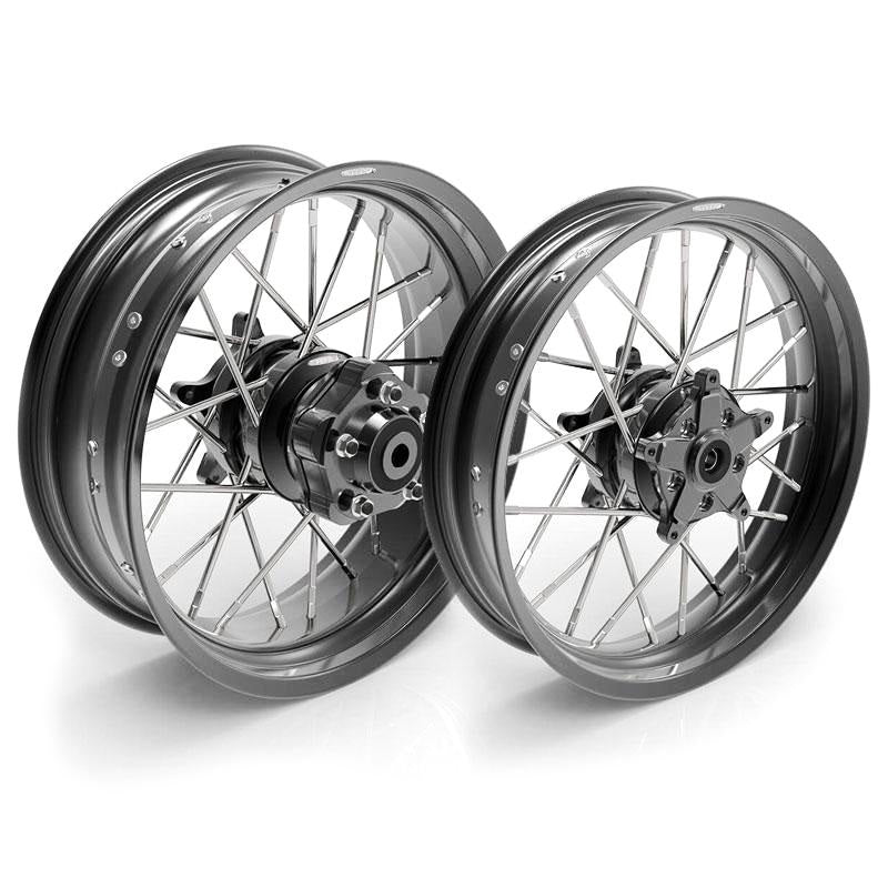 Unit Garage 2518 Pair of spoked wheels Yamaha MT09 ABS 24M9 (2015 until now)