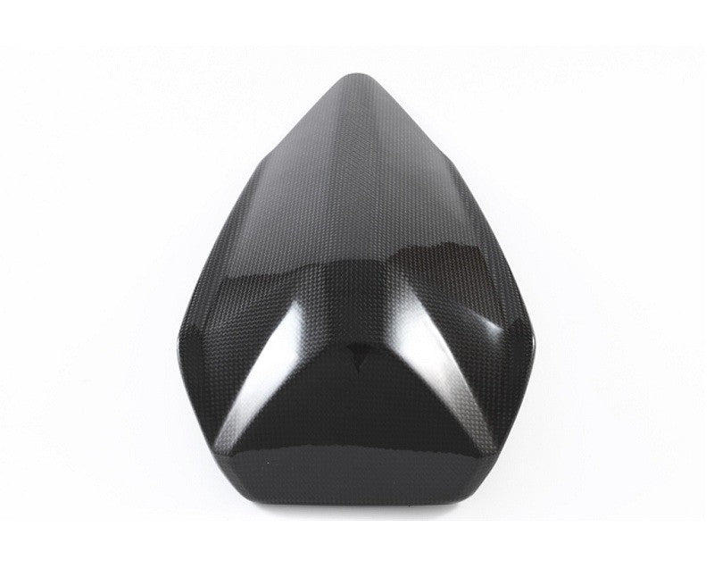 MOTOCORSE Seat cover with carbon pad Trama del carbonio e finitura superficiale - 2