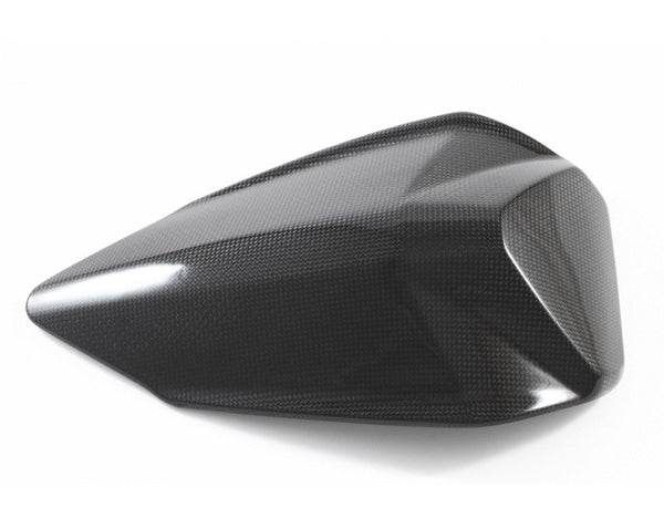 MOTOCORSE Seat cover with carbon pad Trama del carbonio e finitura superficiale - 2