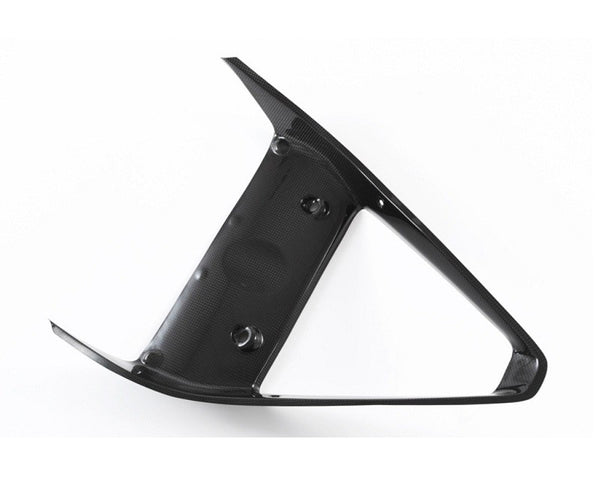 MOTOCORSE Radiator fairing cover Trama del carbonio e finitura superficiale - 2