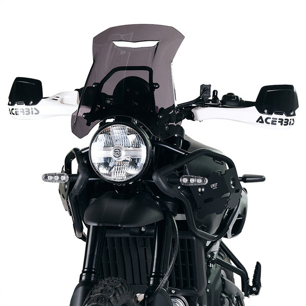 Unit Garage 3804_ Windshield with GPS support for Royal Enfield Himalayan 450 (2024 until now)