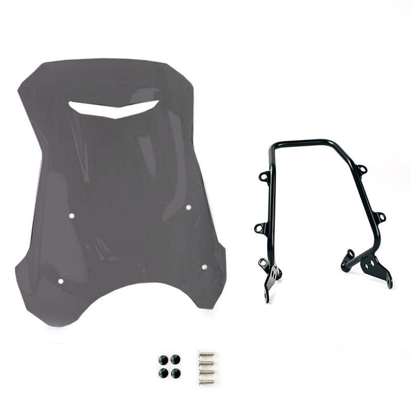 Unit Garage 3149 Windshield with GPS support for Triumph Bonneville T120