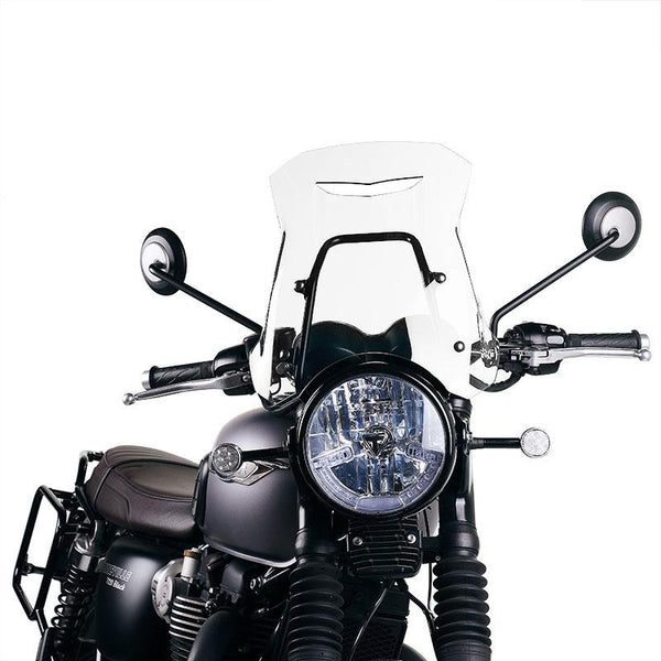 Unit Garage 3149 Windshield with GPS support for Triumph Bonneville T120