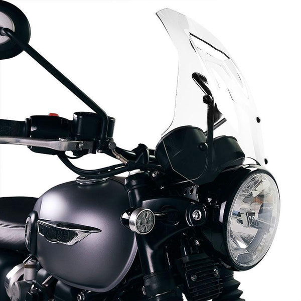 Unit Garage 3149 Windshield with GPS support for Triumph Bonneville T120