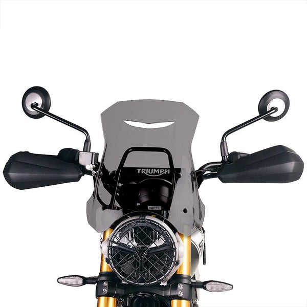 Unit Garage 4207_ Windshield with GPS support for Triumph Speed 400