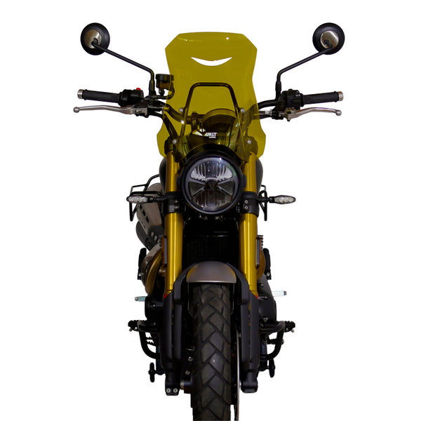 Unit Garage 3176 Windshield with GPS support Triumph Street Scrambler 900 (2026 until now)