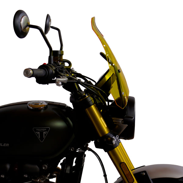 Unit Garage 3176 Windshield with GPS support Triumph Street Scrambler 900 (2026 until now)