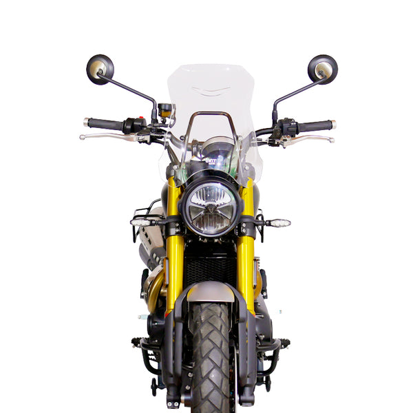 Unit Garage 3176 Windshield with GPS support Triumph Street Scrambler 900 (2026 until now)