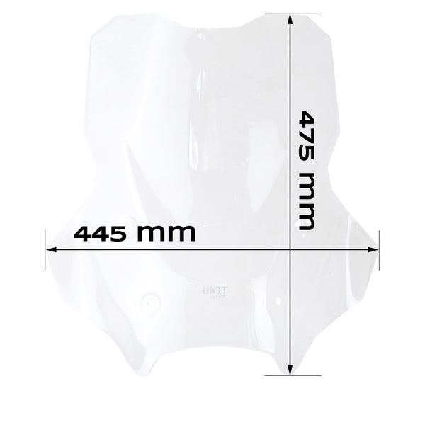 Unit Garage 4054 Touring Windshield with Radar BMW R1300GS ADV