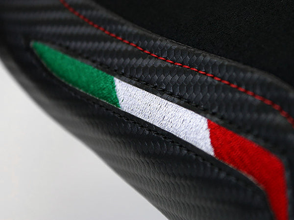Ducati | Streetfighter 09-15 | Team Italia Suede | Rider Seat Cover