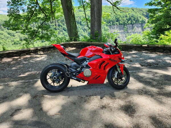 TOCE Dual Razor Tip Slip-On - Ducati Panigale V4 / V4S 2018+