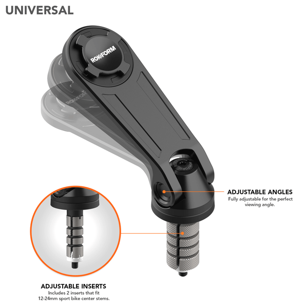 ROKFORM Motorcycle Stem Phone Mount