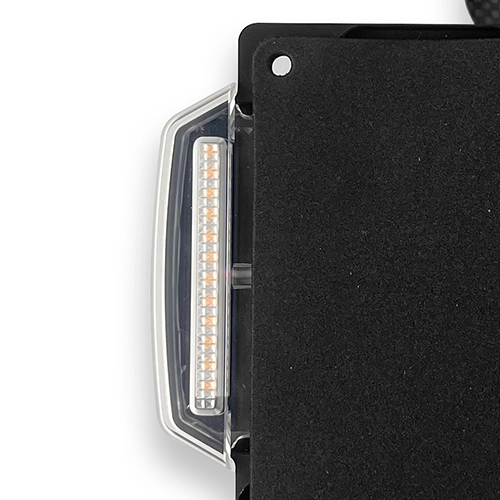 DB RACE Ducati MY24 License Plate Holder – Integrated Vertical LED detail