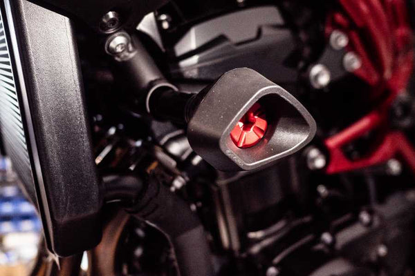 Evotech crash bobbins Kawasaki Z900 2025