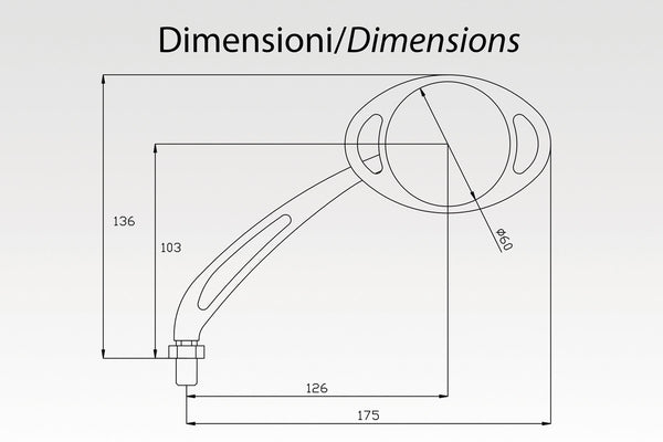 DPM Mirrors EYE Evolution for VTX 1800 2002-2008 / VTX 1300 & More | AU176/CP
