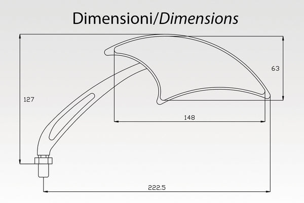 DPM Mirror VIKING for Universal Fit | AU180/DX