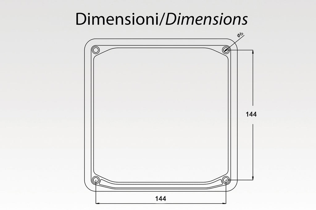 DPM License plate frame for Universal Fit | AU273