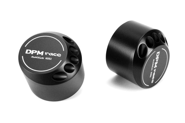DPM Big fork axle covers DarkLight for Scrambler 400 2016 > / Scrambler 800 2015 > | D-0208