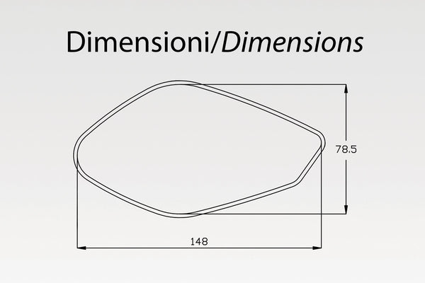 DPM Kit mirrors REVENGE SS for Monster 937 2021-24 | D-0242