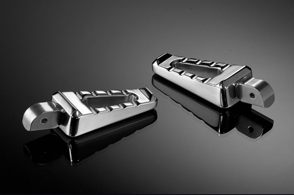DPM Passenger footpegs TRAPEZIAL for XVS 1100 CLASSIC / XVS 1100 SPORT & More | P-2500/09T