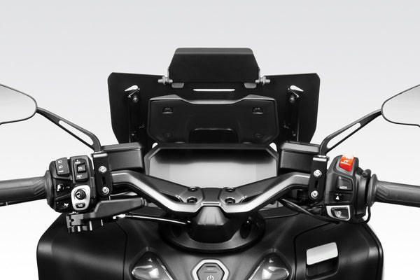 DPM Windshield "Owl's Head" 4 position deflector for T-MAX 2025 | R-01046