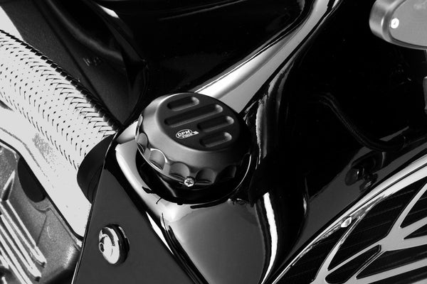 DPM Radiator cap cover for XSR 700 2015-20 / SV 650 01-02 & More | R-0157B