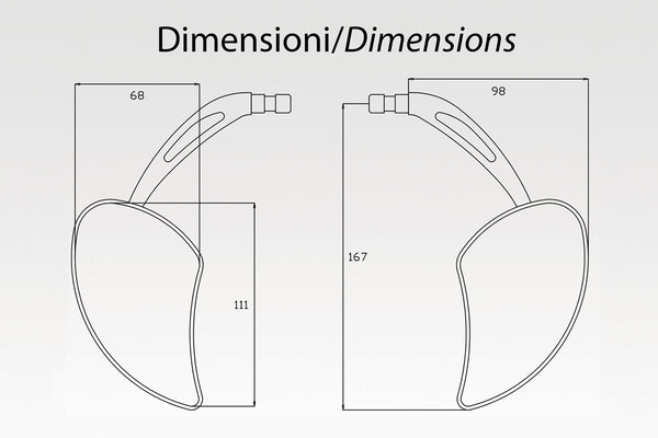 DPM Mirror MADNESS for Universal Fit | R-0555P/DX