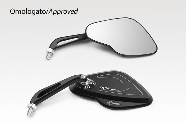 DPM Mirrors POLICE short for NC700X 2012-13 / NC700S 2012-13 & More | R-0631P/DX