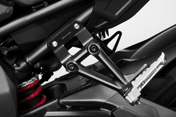 DPM Kit passenger footpegs repositioning for MT10 2022-25 | R-0754