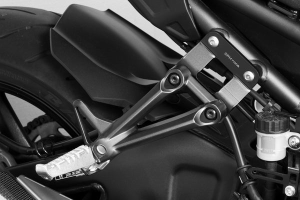 DPM Kit passenger footpegs repositioning for MT10 2015-20 | R-0761B