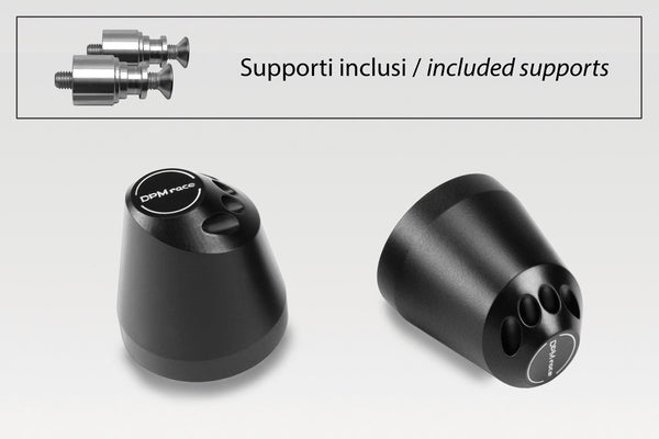 DPM Handlebar ends DarkLight for CB650F 2017 / CBR650R 2017-18 & More | R-0828