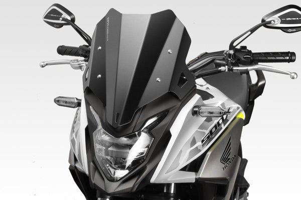 DPM Windshield "EXENTIAL" for CB500X 2019-21 / CB500X 2022-23 | R-0925