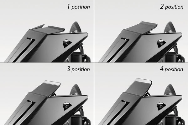 DPM Windshield "Owl's Head" 4 position deflector for T-MAX 560 2022-24 | R-0968