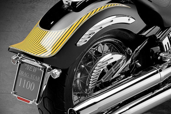 DPM Aluminum frame trims for XVS 1100 SPORT | S-0408/1
