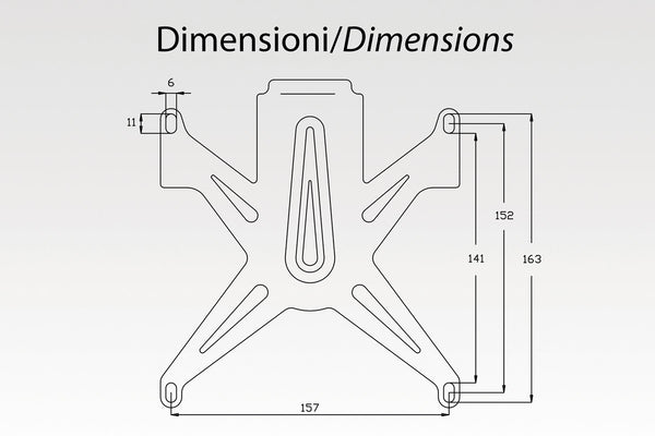 DPM Universal plate kit for Universal Fit | S-0442/1