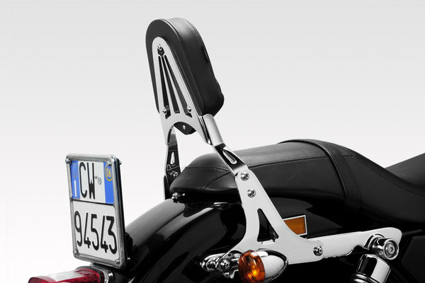 DPM Fast removable sissybar for XL883 Custom 1200 LOW 2006-09 / XL883 STANDARD -L -R -N 2006-09 | S-0482N