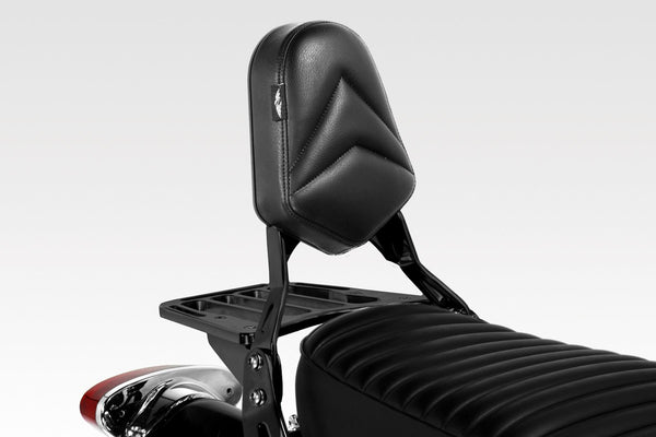 DPM Luggage rack for W650 1999-06 - W800 2011-16 + 2021-25 / XL883 Custom 1200 LOW 2006-09 & More | S-0483B