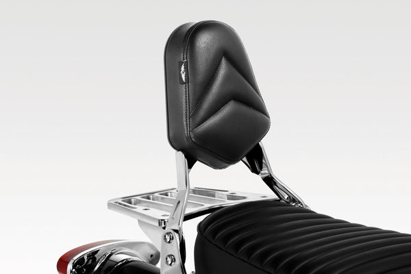 DPM Luggage rack for W650 1999-06 - W800 2011-16 + 2021-25 / XL883 Custom 1200 LOW 2006-09 & More | S-0483B