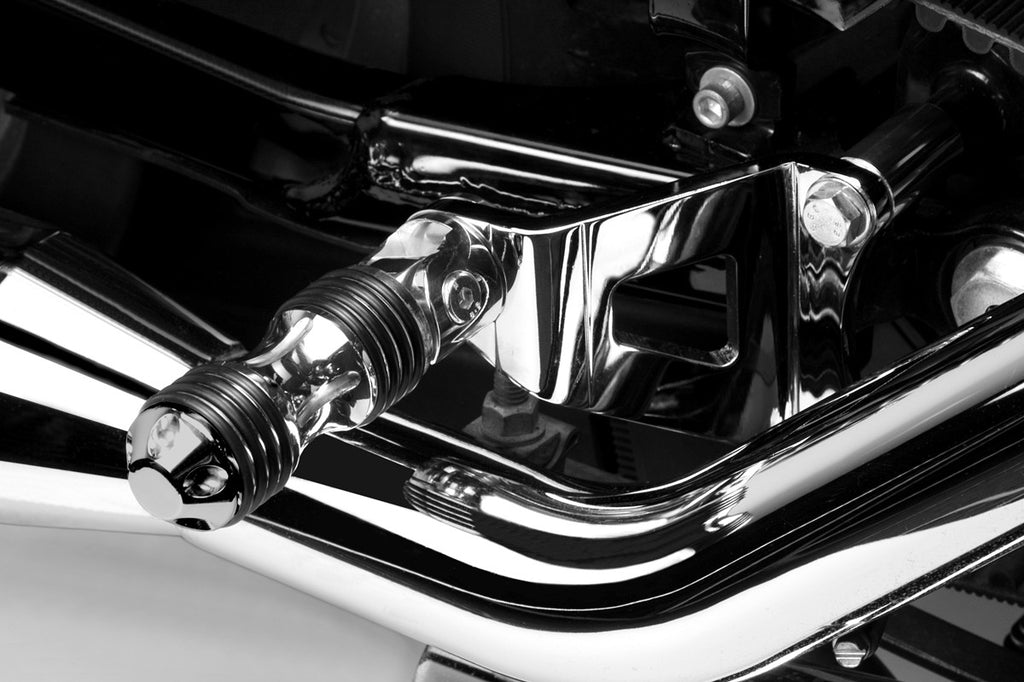 DPM Kit passenger footrests for XL883 Custom 1200 LOW 2006-09 / XL883 STANDARD -L -R -N 2006-09 | S-0486