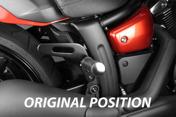 DPM Kit footboards repositioning PAX for XVS 1300 Custom | S-0785