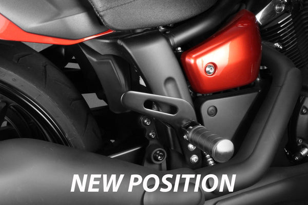 DPM Kit footboards repositioning PAX for XVS 1300 Custom | S-0785