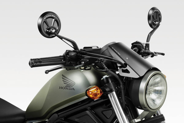 DPM Mirrors EXENTIAL for VT750 BLACK SPIRIT 2010 / CMX500 REBEL & More | S-0800