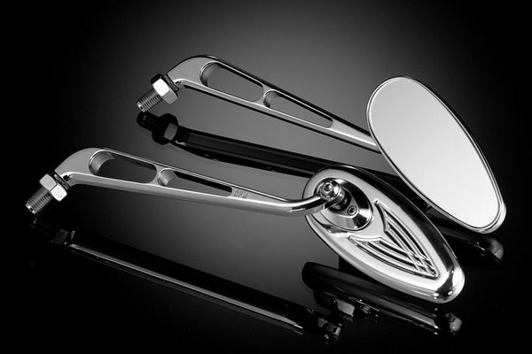 DPM Mirrors MINI CRUISER for VTX 1800 2002-2008 / VTX 1300 & More | T-0118/CP