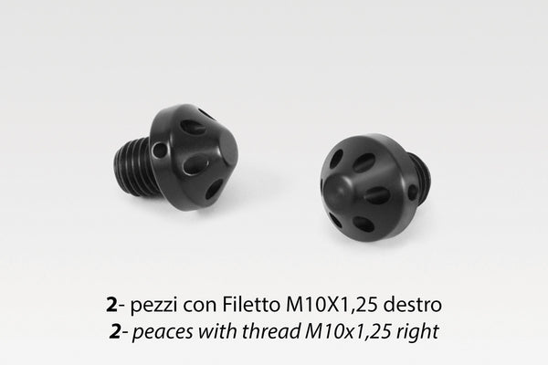 DPM Mirror screw-thread cover for XADV 2017-20 / XADV 2021-25 & More | X-047B