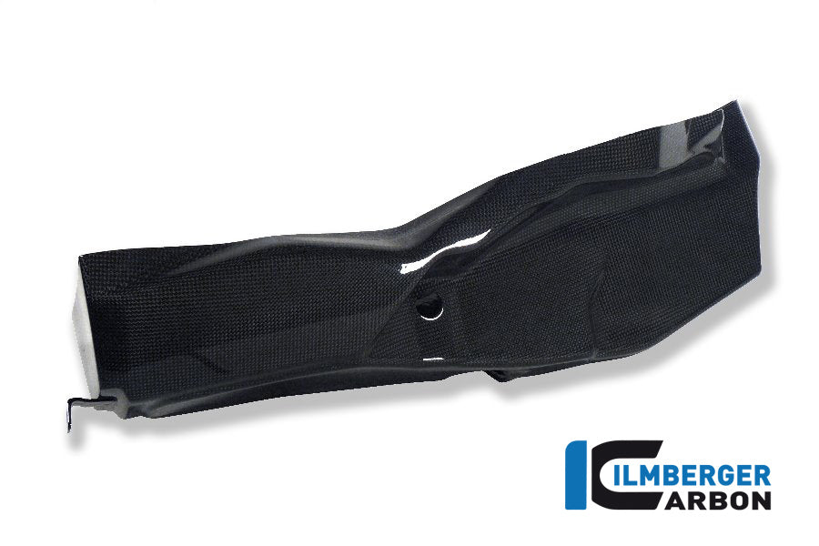 Ilmberger Carbon | Oil Catch Pan Race for Original Oil Cooler Carbon — Ducati 899 Panigale Strasse 2013-2014
