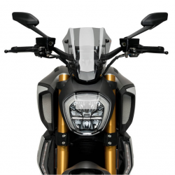 Puig Adjustable Sport Windscreen for Ducati Diavel 1260