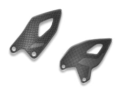 DUCABIKE | Ducati Panigale V4 2025 Glossy Carbon Heel Guards Kit