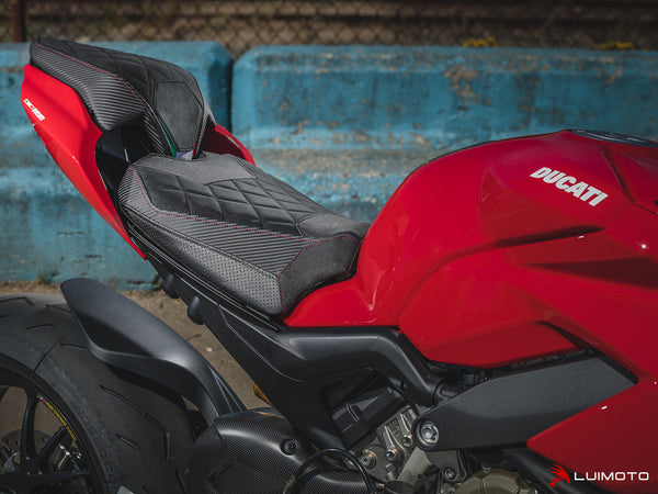Ducati | Streetfighter V4 23-24 | Diamond Grezzo | Rider Seat Cover