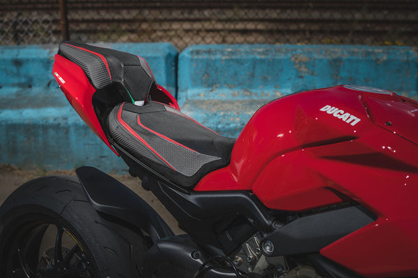 Ducati | Streetfighter V4 20-23, Panigale V2 20-22 | Veloce | Passenger Seat Cover